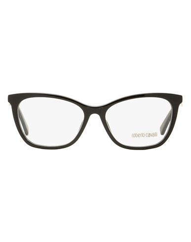 Roberto Cavalli Rectangular Rc5095 Eyeglasses Woman Eyeglass Frame Black Size 54 Ace