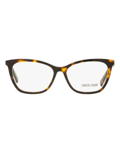 Roberto Cavalli Rectangular Rc5095 Eyeglasses Woman Eyeglass Frame Brown Size 54 Ace