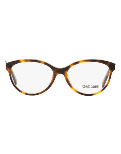 Roberto Cavalli Pantos Rc5094 Eyeglasses Woman Eyeglass Frame Brown Size 53 Acetate,