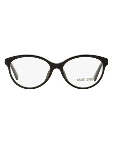 Roberto Cavalli Pantos Rc5094 Eyeglasses Woman Eyeglass Frame Black Size 53 Acetate,