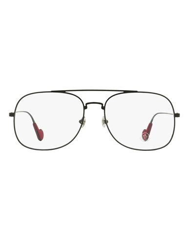 Moncler Rounded Square Ml5060 Eyeglasses Man Eyeglass Frame Multicolored Size 58 Metal In Fantasy
