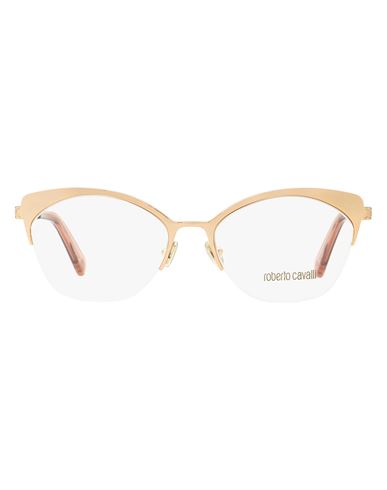 Roberto Cavalli Butterfly Rc5111 Eyeglasses Woman Eyeglass Frame Pink Size 53 Metal,