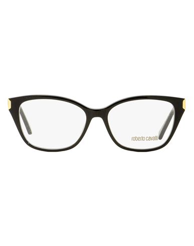 Roberto Cavalli Rectangular Rc5113 Eyeglasses Woman Eyeglass Frame Black Size 52 Ace