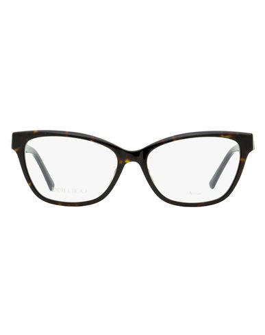 Jimmy Choo Butterfly Jc334 Eyeglasses Woman Eyeglass Frame Black Size 54 Acetate In Brown