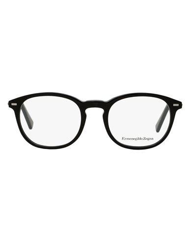 Zegna Ez5070 Eyeglasses Man Eyeglass Frame Black Size 48 Acetate