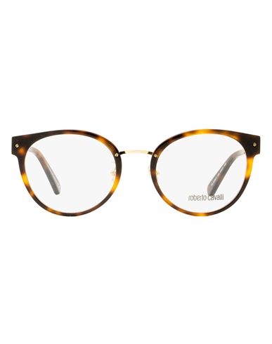 Shop Roberto Cavalli Alternative Fit Rc5099f Eyeglasses Woman Eyeglass Frame Brown Size 5