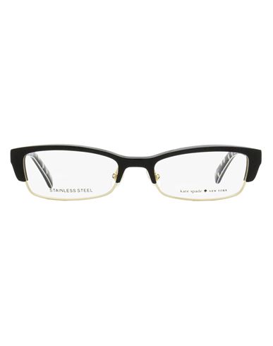 Kate Spade New York  Rectangular Joetta Eyeglasses Woman Eyeglass Frame Black Size 52 Acet