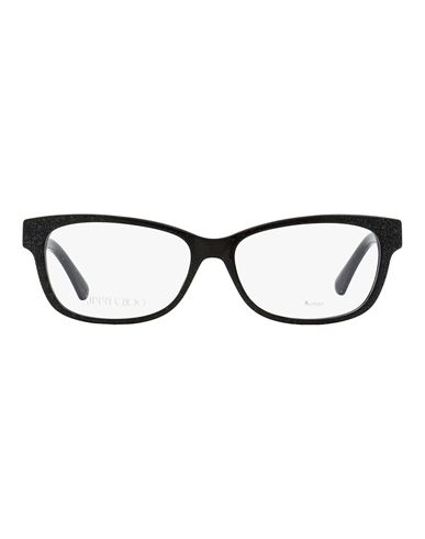 Jimmy Choo Rectangular Jc278 Eyeglasses Woman Eyeglass Frame Black Size 54 Acetate