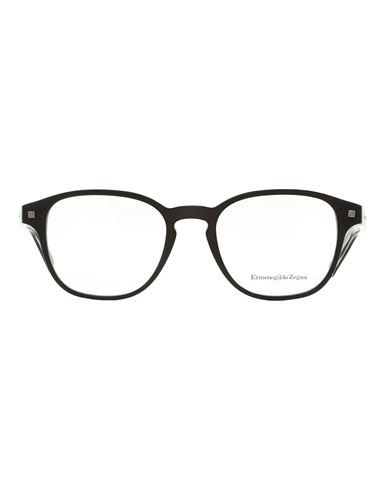 Zegna Square Ez5169 Eyeglasses Man Eyeglass Frame Black Size 52 Acetate