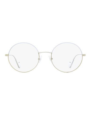 Moncler Round Ml5047 Eyeglasses Woman Eyeglass Frame Silver Size 52 Metal