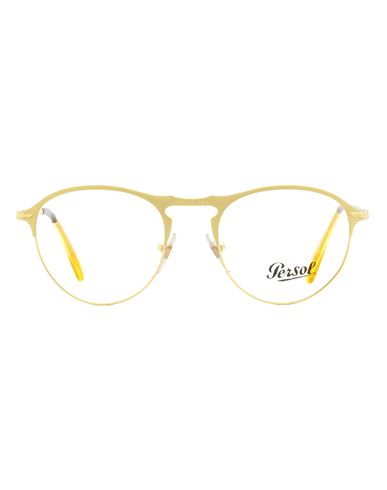 Persol Aviator Po7092v Eyeglasses Man Eyeglass Frame Gold Size 50 Metal