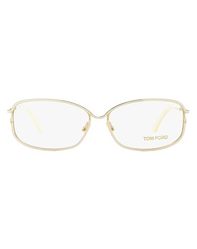 TOM FORD TOM FORD TOM FORD TF5191 EYEGLASSES WOMAN EYEGLASS FRAME GOLD SIZE 56 METAL, ACETATE