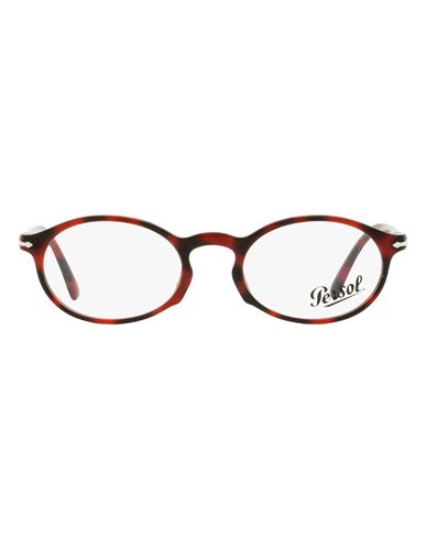 Persol Oval Po3219v Eyeglasses Eyeglass Frame Red Size 50 Acetate