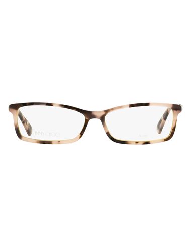Jimmy Choo Rectangular Jc283 Eyeglasses Woman Eyeglass Frame Brown Size 53 Acetate