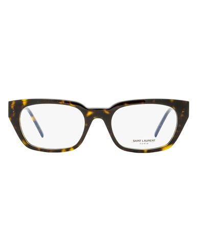 Saint Laurent Cateye Sl M48 Eyeglasses Woman Eyeglass Frame Brown Size 51 Acetate, Met
