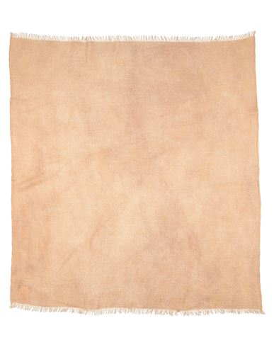Boglioli Man Scarf Sand Size - Virgin Wool, Silk, Cashmere In Neutral