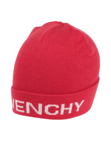 Givenchy Babies'  Toddler Boy Hat Red Size Onesize Cotton, Cashmere