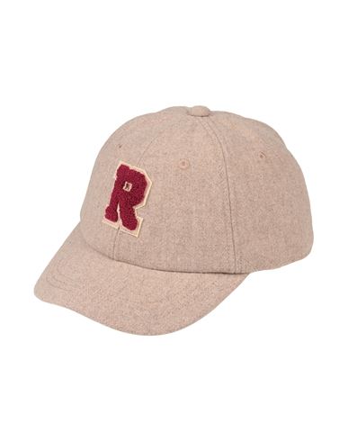 Rag & Bone Addison Varsity Recycled Wool Blend Baseball Cap In Beige
