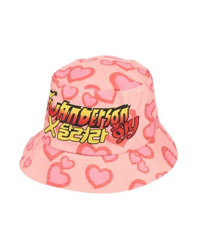 Jw Anderson Pink Run Hany Edition Graphic Bucket Hat In Pink