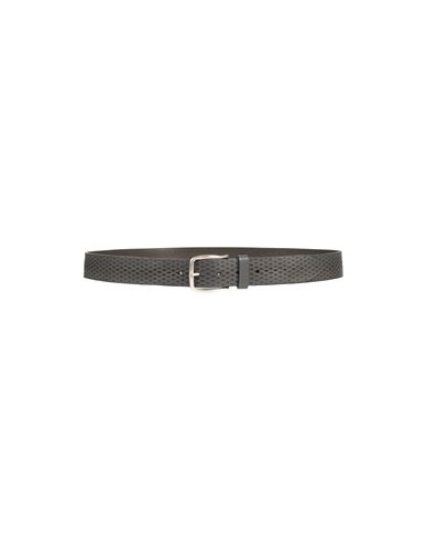 Andrea D'amico Man Belt Dark Brown Size 39.5 Soft Leather