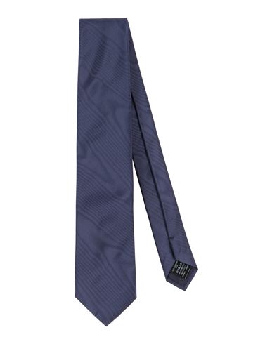 Dunhill Man Ties & Bow Ties Navy Blue Size - Mulberry Silk