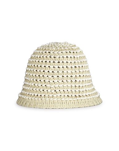 Cos Crochet Bucket Hat In Beige