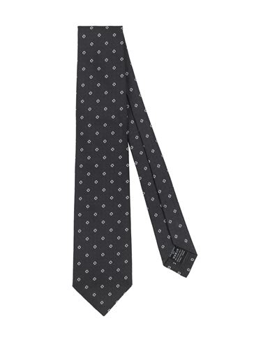 Dunhill Man Ties & Bow Ties Black Size - Mulberry Silk