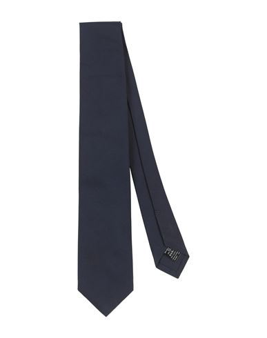 Dunhill Man Ties & Bow Ties Navy Blue Size - Mulberry Silk, Cotton