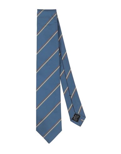 Dunhill Man Ties & Bow Ties Slate Blue Size - Mulberry Silk