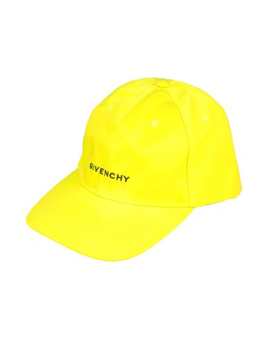 Shop Givenchy Man Hat Yellow Size Onesize Polyamide, Acrylic