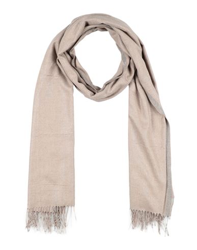 Brunello Cucinelli Woman Scarf Light Brown Size - Silk, Viscose, Polyester In Beige