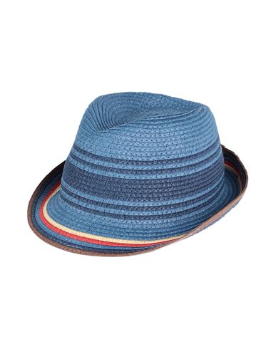 Paul Smith Man Hat Pastel Blue Size M Recycled Paper