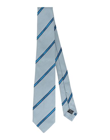 DUNHILL DUNHILL MAN TIES & BOW TIES SKY BLUE SIZE - COTTON, MULBERRY SILK