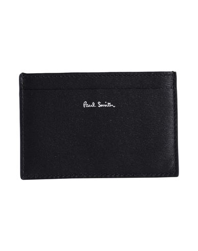 Paul Smith Man Wallet Black Size - Bovine Leather