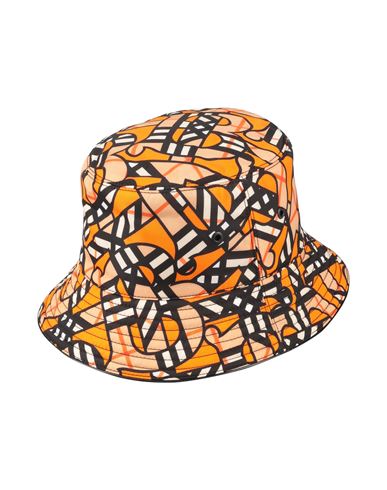 Burberry Woman Hat Orange Size 7 Polyamide