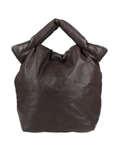 Alysi Woman Handbag Dark Brown Size - Soft Leather