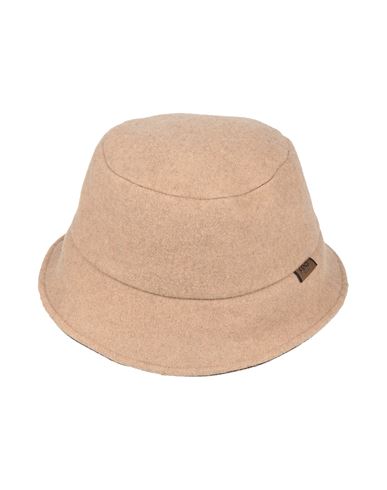 Fendi Felted Wool-silk Bucket Hat In Beige