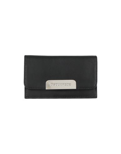 Dsquared2 Woman Pouch Black Size - Soft Leather