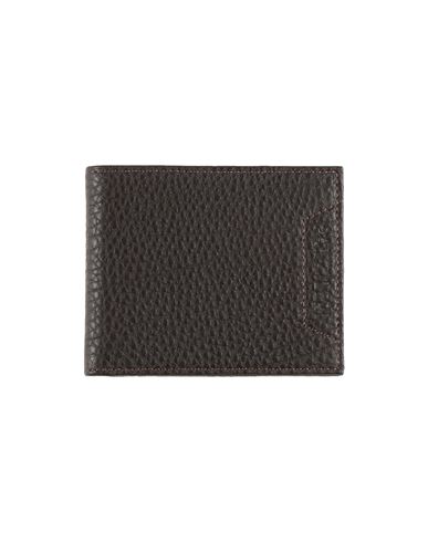 Pal Zileri Man Wallet Dark Brown Size - Soft Leather