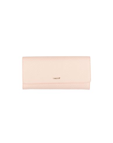 Bally Woman Wallet Light Pink Size - Bovine Leather