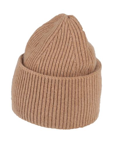 Laneus Woman Hat Camel Size Onesize Cashmere In Beige