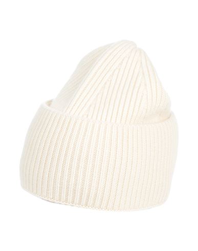 Laneus Woman Hat Ivory Size Onesize Cashmere In White