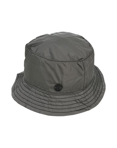 Maison Michel Woman Hat Lead Size L Nylon In Grey