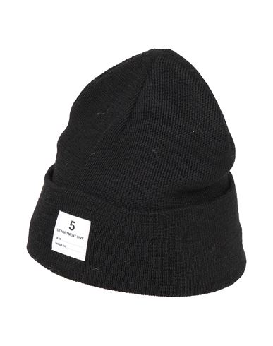Department Five Department 5 Woman Hat Midnight Blue Size Onesize Wool, Polyacrylic In Black