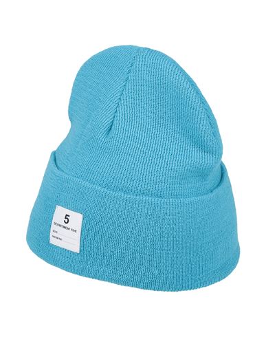Department Five Department 5 Woman Hat Azure Size Onesize Wool, Polyacrylic In Blue