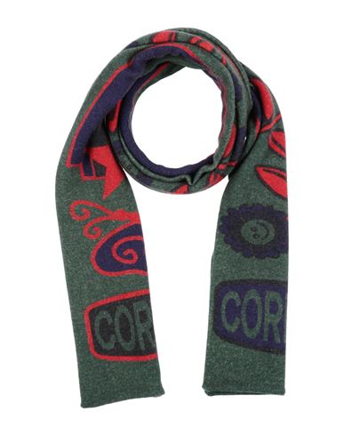 Cormio Man Scarf Green Size - Wool