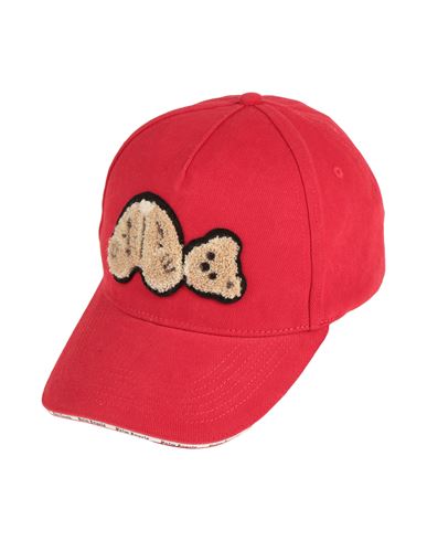 Palm Angels Woman Hat Red Size Onesize Cotton, Wool, Acrylic, Polyester