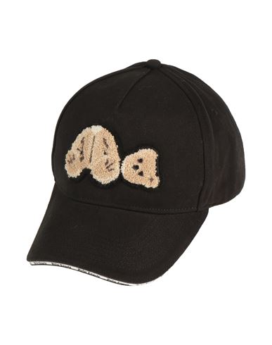 Palm Angels Black Bear Cap In Black