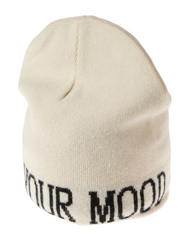 Alberta Ferretti Woman Hat Off White Size Onesize Virgin Wool, Cashmere
