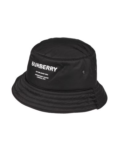 Man Hat Black Size S Wool, Recycled polyester